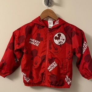 Disney Red Mickey Mouse Kids' Jacket